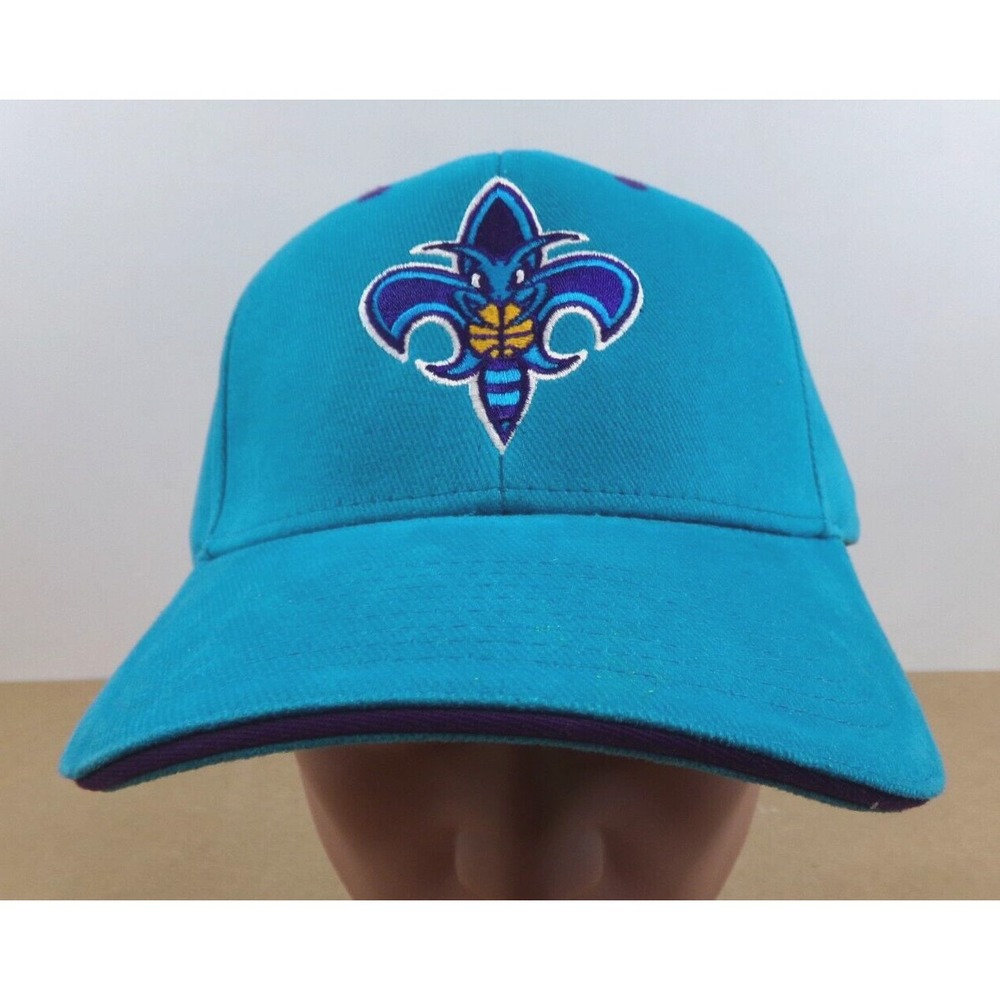 NBA‎ Elevation Cap Hat NBA New Orleans Hornets Hook & Loop Design New